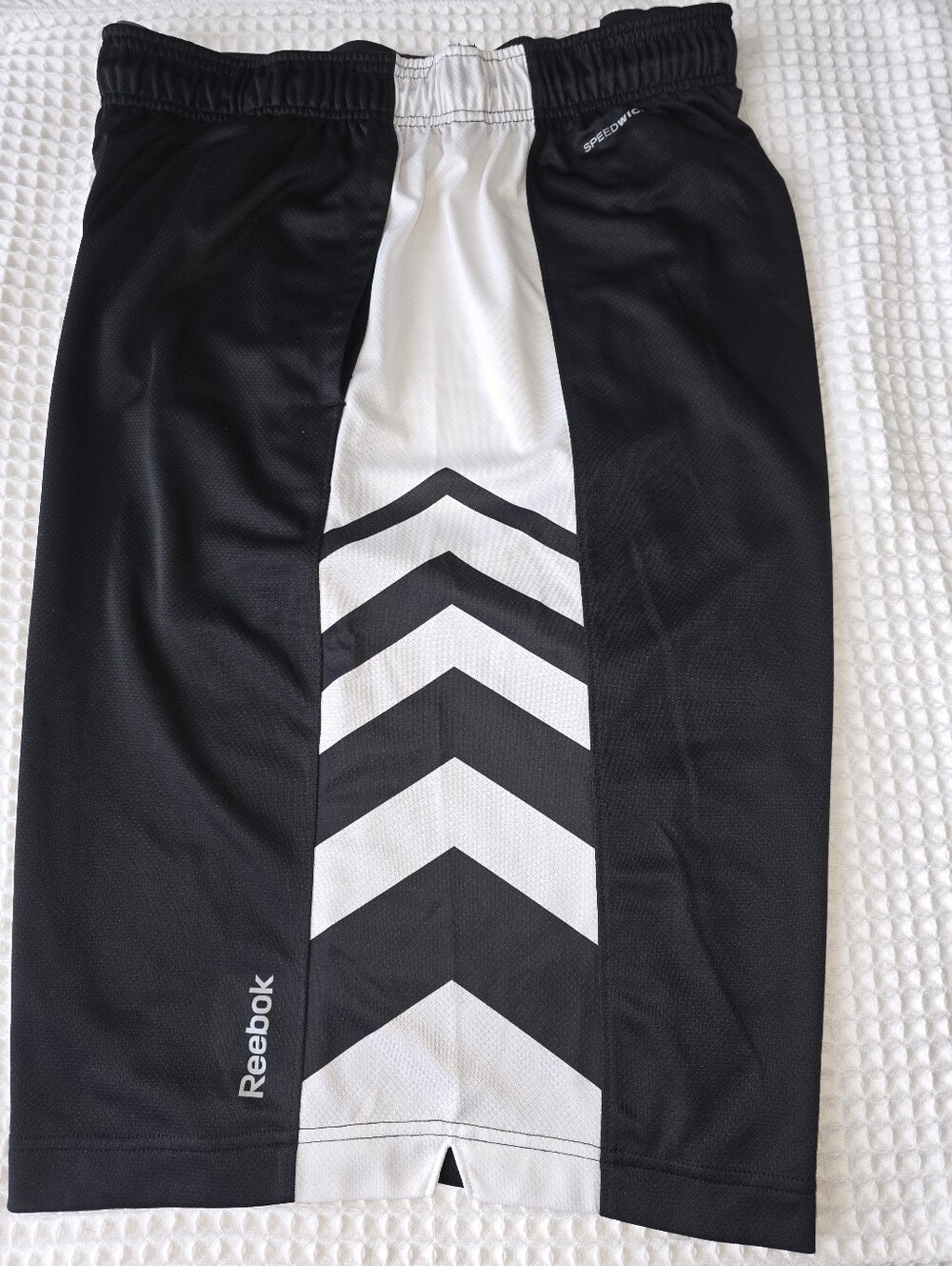 Reebok Black and White Performance Basketball Shorts Sz 2XL